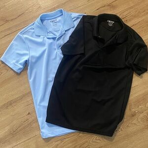 Izod Polo Pair in Light Blue and Black
